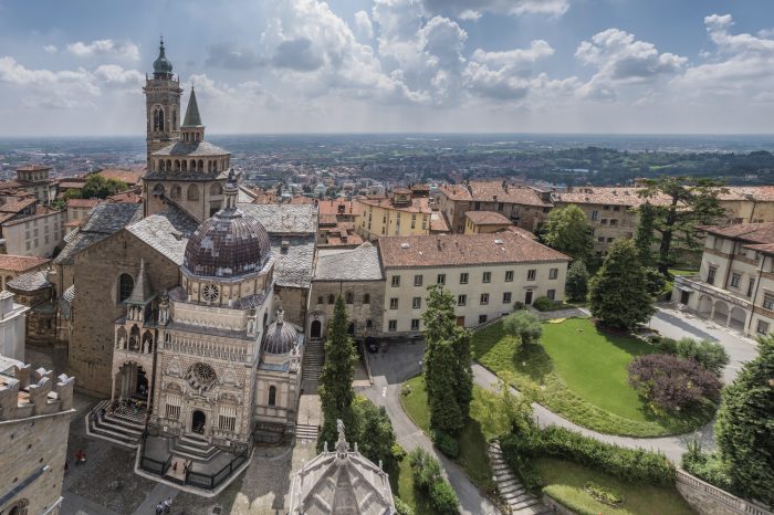 Basilica di Santa Maria Maggiore in Bergamo, Italy